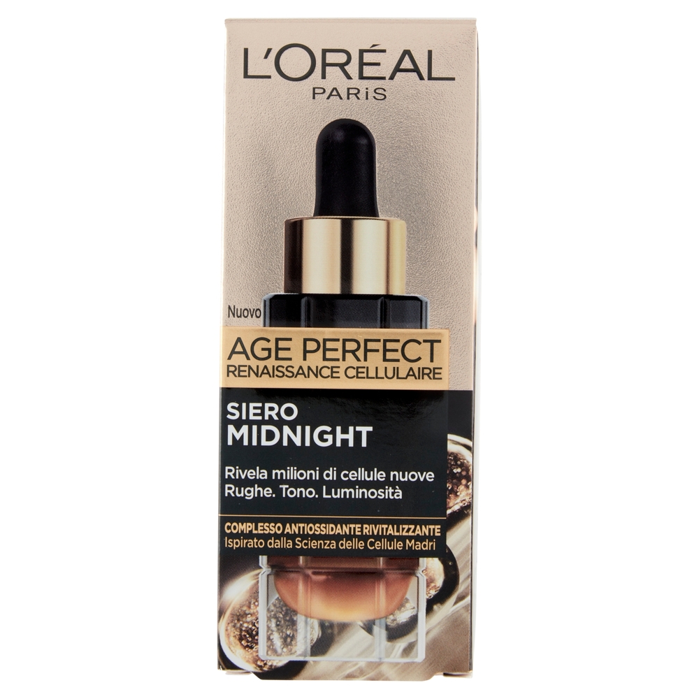 L'Oréal Paris Age Perfect Renaissance Cellulaire, Per Rinnovamento Cellulare e Azione Anti-Età, 30ml